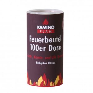 Anzündbeutel für Kamin, Grill & Ofen, 100 Stück
