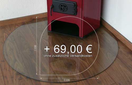 Eck-Kaminofen Gustav 6kW – Bild 2