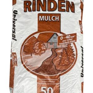 Universal Rindenmulch 00-40 mm, 50 L Sack